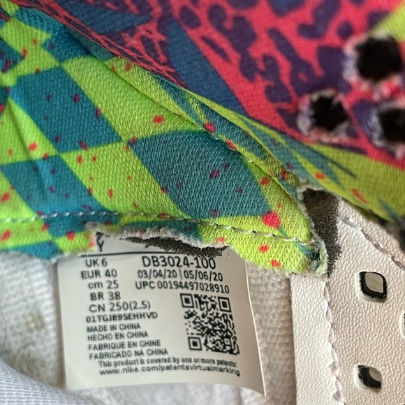 🤍💜💚 Nike Air Jordan 5 Retro “Alternate Bel-air” - Picture 3 of 6